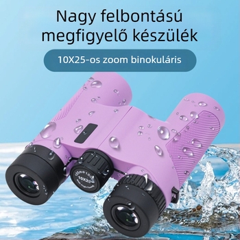 Magas nagyítású HD binokuláris éjszakai látással gyenge fényben, kültéri utazásokhoz és fotózáshoz