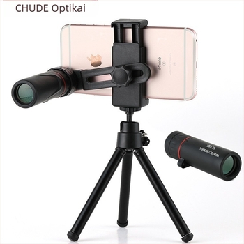 Chuda Hordozható Monokulár Teleszkóp Kempingezéshez és Utazásokhoz, 10x Nagyítás, HD Optika, Modell W100