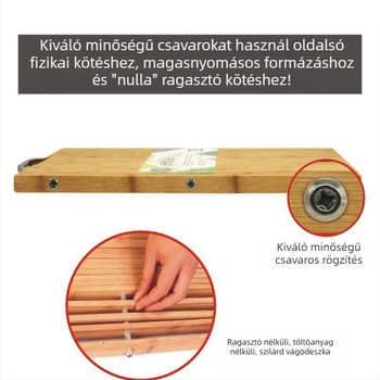 Jiafou bambusz vágódeszka, antibakteriális és penészmentes, egyszerű és modern stílus