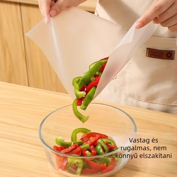 Egyszer használatos higiénikus vágódeszka alátét – konyhai papír, szagtalanító, csúszásmentes, nyers és főtt zöldségekhez, kültéri használatra