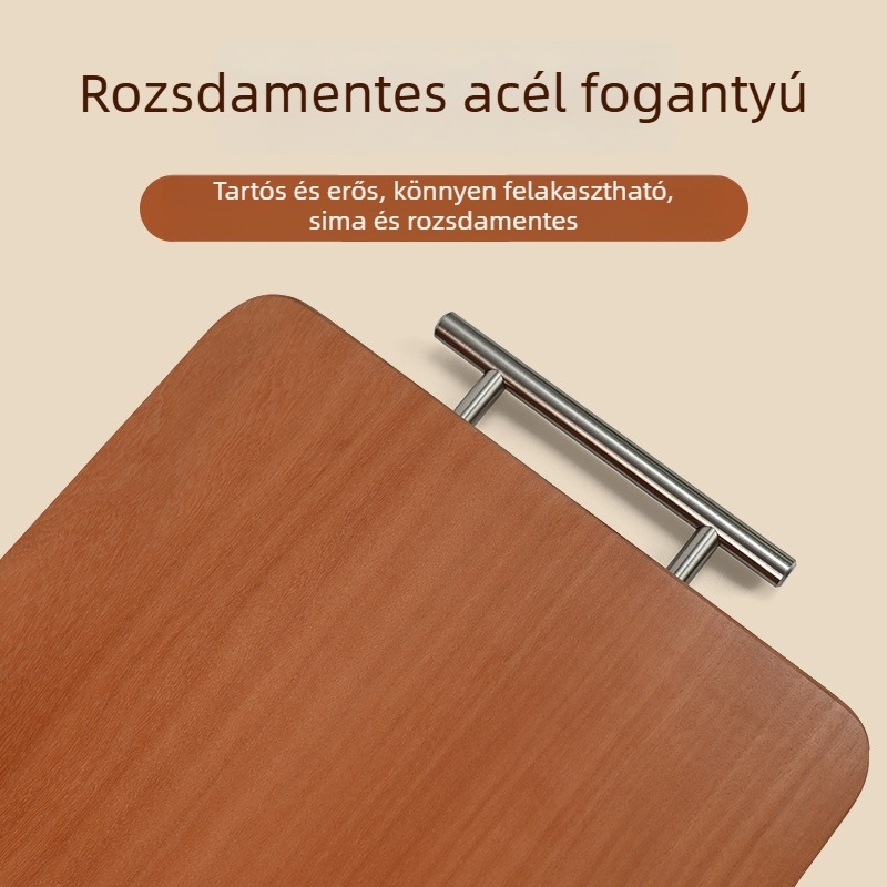 Palisanderfa vágódeszka, tömörfa, vastag és tartós konyhai vágódeszka otthoni használatra