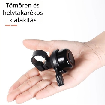 Kerékpárcsengő, rozsdamentes acél, New Arrival, Univerzális kompatibilitás, Magas hangerő