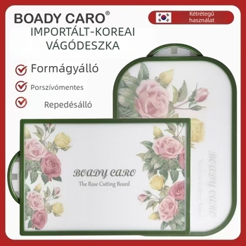 Vágódeszka, koreai stílus, PE anyag, antibakteriális, háztartási használatra