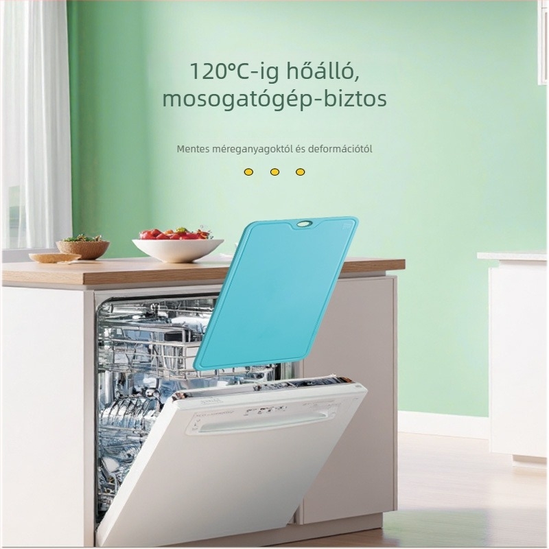 TPU vágódeszka – könnyű, hordozható, antibakteriális, penész-ellenálló, élelmiszer-minőségű