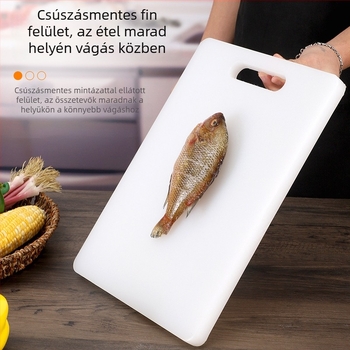 Good Cook Kétoldalas műanyag vágódeszka – antibakteriális, penészálló, csúszásmentes