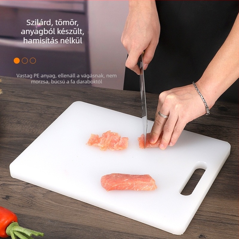 Good Cook Kétoldalas műanyag vágódeszka – antibakteriális, penészálló, csúszásmentes