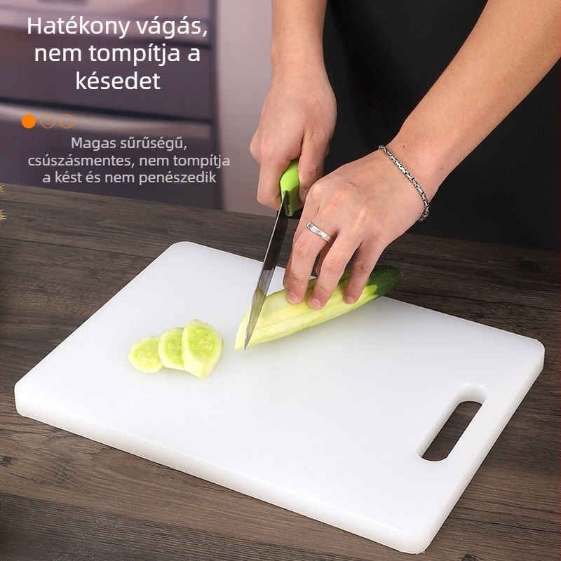 Good Cook Kétoldalas műanyag vágódeszka – antibakteriális, penészálló, csúszásmentes