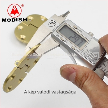 MODISH 90°-os sárgaréz pánt a szekrényajtóhoz, összecsukható zsanér, új kínai stílus