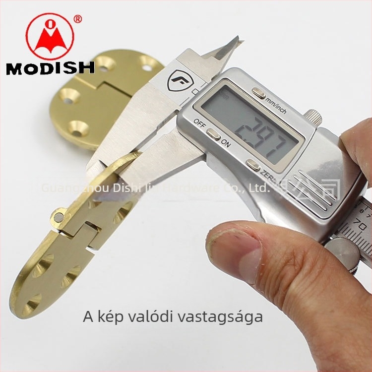 MODISH 90°-os sárgaréz pánt a szekrényajtóhoz, összecsukható zsanér, új kínai stílus
