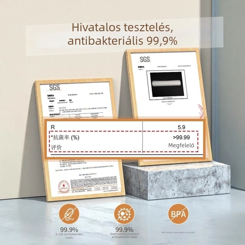 Home Story Egyszer használatos vágódeszka papíralapú, antibakteriális vágófelület, élelmiszer-minőségű, háztartási és kültéri, hordozható hús vágódeszka