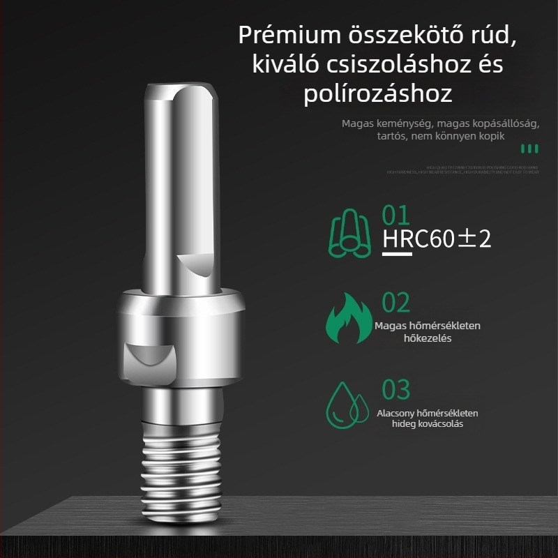 Fúróból szögcsiszolóvá átalakító készlet mandrins adapterrel, összekötő rúddal és vágófejjel (Warranty)