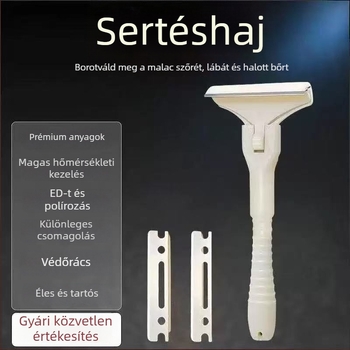 Pig Hair Scraper Special Knife — Speciális kés disznó szőrének eltávolítására — műanyag, modern minimalista stílus, logó nyomtatás