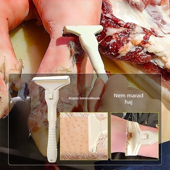 Pig Hair Scraper Special Knife — Speciális kés disznó szőrének eltávolítására — műanyag, modern minimalista stílus, logó nyomtatás