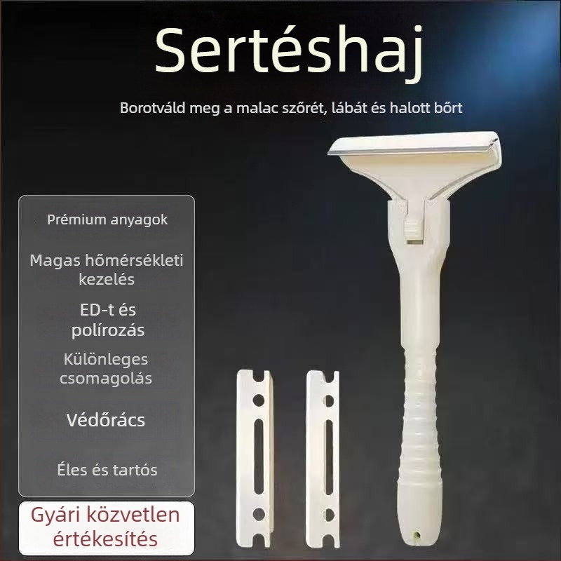 Pig Hair Scraper Special Knife — Speciális kés disznó szőrének eltávolítására — műanyag, modern minimalista stílus, logó nyomtatás