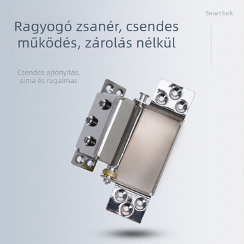 Állítható vasból készült ajtópánt, krómozott felülettel, Hangwei, modern minimalista stílus
