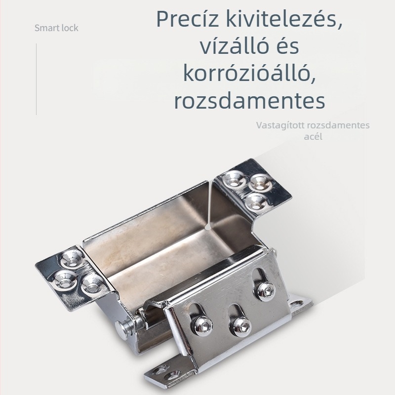 Állítható vasból készült ajtópánt, krómozott felülettel, Hangwei, modern minimalista stílus