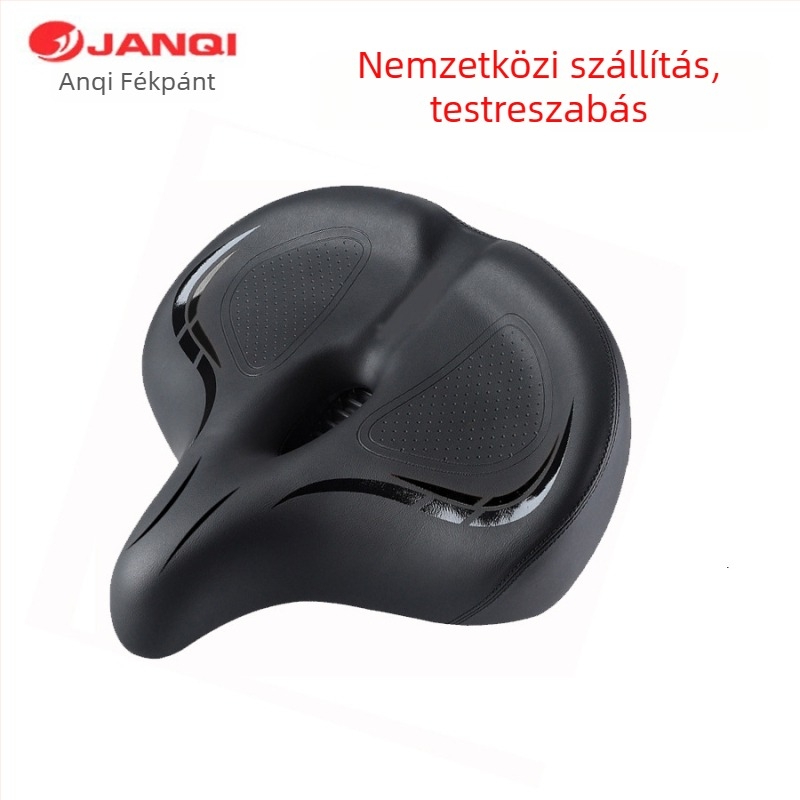 Kerékpárnyereg JANQI Anqi AQ-8029-4 gömbölyű párna, nagy sűrűségű hab, kompatibilis standard kerékpárokkal