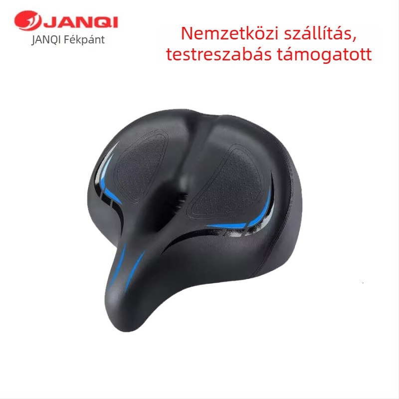 Kerékpárnyereg JANQI Anqi AQ-8029-4 gömbölyű párna, nagy sűrűségű hab, kompatibilis standard kerékpárokkal