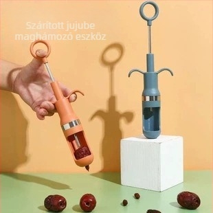 Double rozsdamentes acél gyümölcs‑ és magkivágó készlet – konyhai eszköz testreszabható; eredet: Chaozhou; 2022-es kiadás.