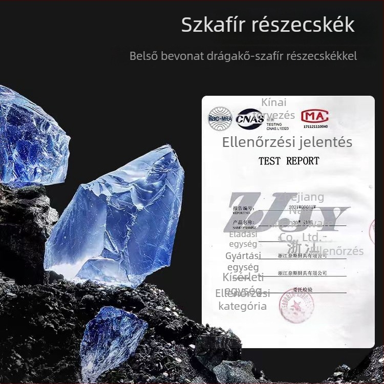 Maifan kő wok – kétoldalas tapadásmentes serpenyő, többrétegű aljzattal, általános tűzhelyekhez