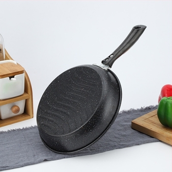 Wok rozsdamentes acélból, tapadásmentes bevonattal, általános tűzhelyhez kompatibilis, testreszabható modell 001