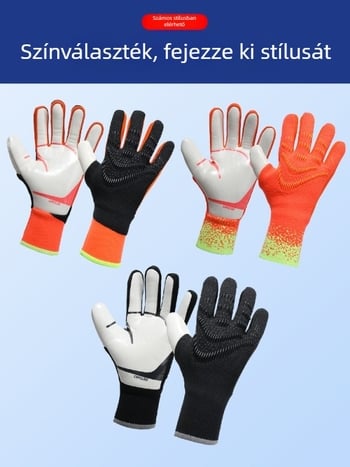 Futball kapus kesztyű (Latex, Uniszex, Testreszabható, Ujjvédelem, Edzés)