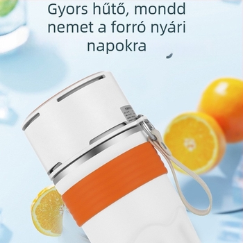 GN-L08 Rozsdamentes acél utazó pohár hűtésre vagy melegítésre, 15W