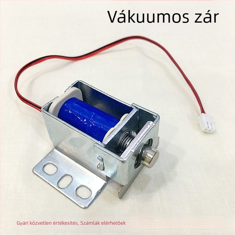 6V-os elektromágneses zár, kis elektromágnes és toló-húzó rúd ajtóhoz