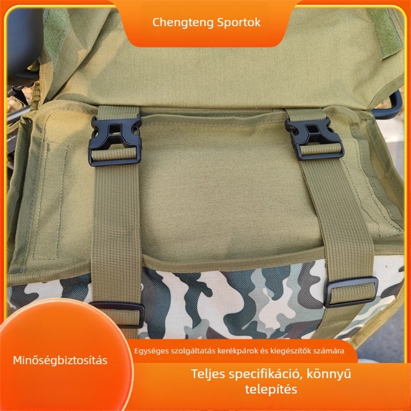 Hátsó csomagtartóra illő kerékpáros pannier – Vászon, Modell: cycling equipment pannier, Kapacitás: Egyéb