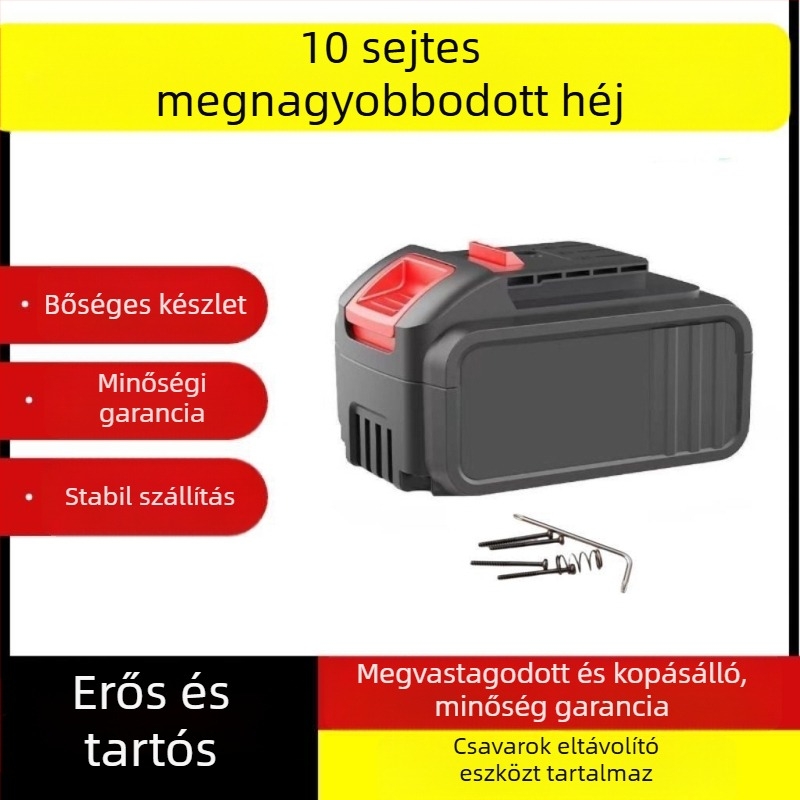2106 Li-ion akkumulátor ház elektromos szerszámokhoz, kompatibil 15S/10S/20S, Univerzális A3