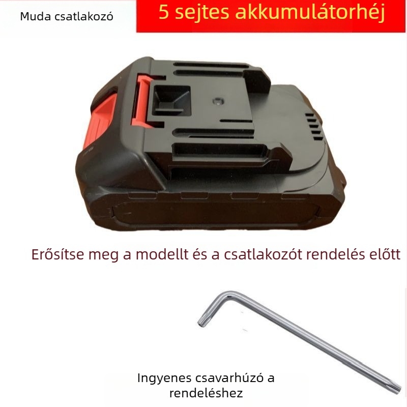 2106 Li-ion akkumulátor ház elektromos szerszámokhoz, kompatibil 15S/10S/20S, Univerzális A3