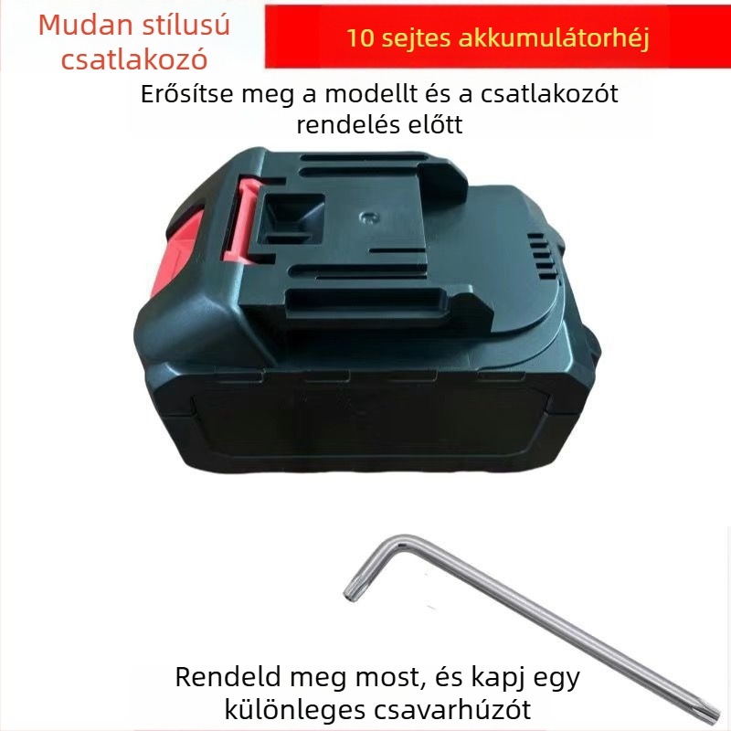 2106 Li-ion akkumulátor ház elektromos szerszámokhoz, kompatibil 15S/10S/20S, Univerzális A3