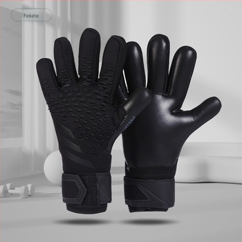 Latex kapuskesztyűk, vastagított kivitelben, csúszásmentes, uniszex, testreszabható futballhoz