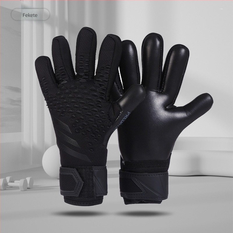 Latex kapuskesztyűk, vastagított kivitelben, csúszásmentes, uniszex, testreszabható futballhoz