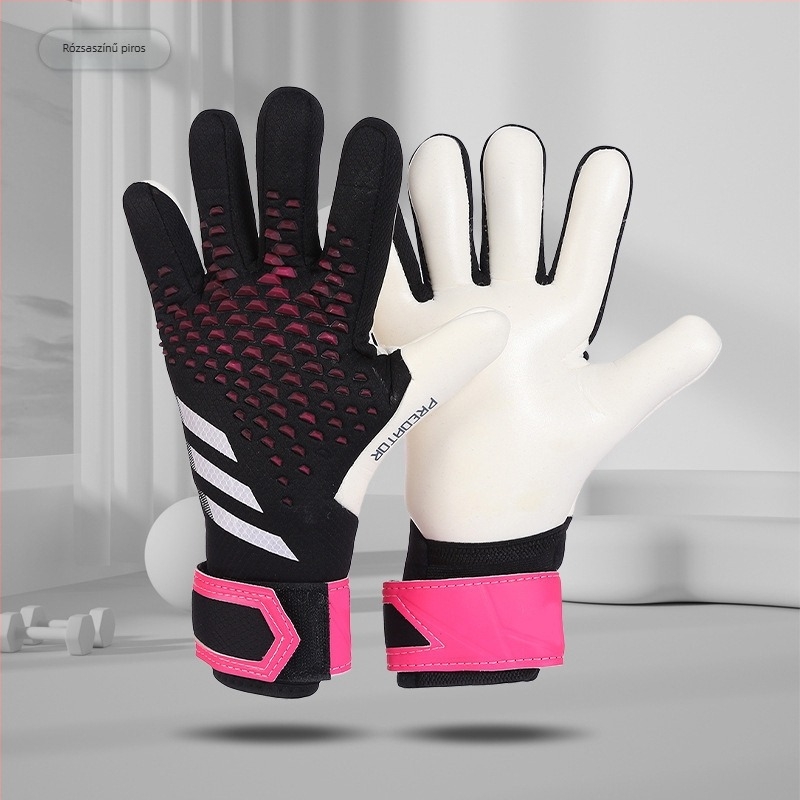 Latex kapuskesztyűk, vastagított kivitelben, csúszásmentes, uniszex, testreszabható futballhoz