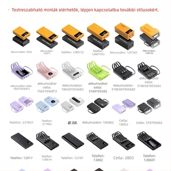 Love heart Power Bank 20000 mAh, 2.4A kimenet, Mobiltelefonok és tabletek számára