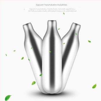 Szódavíz készítő – kézi működés, 1000 ml kapacitás, PET test, 1–4 személy számára