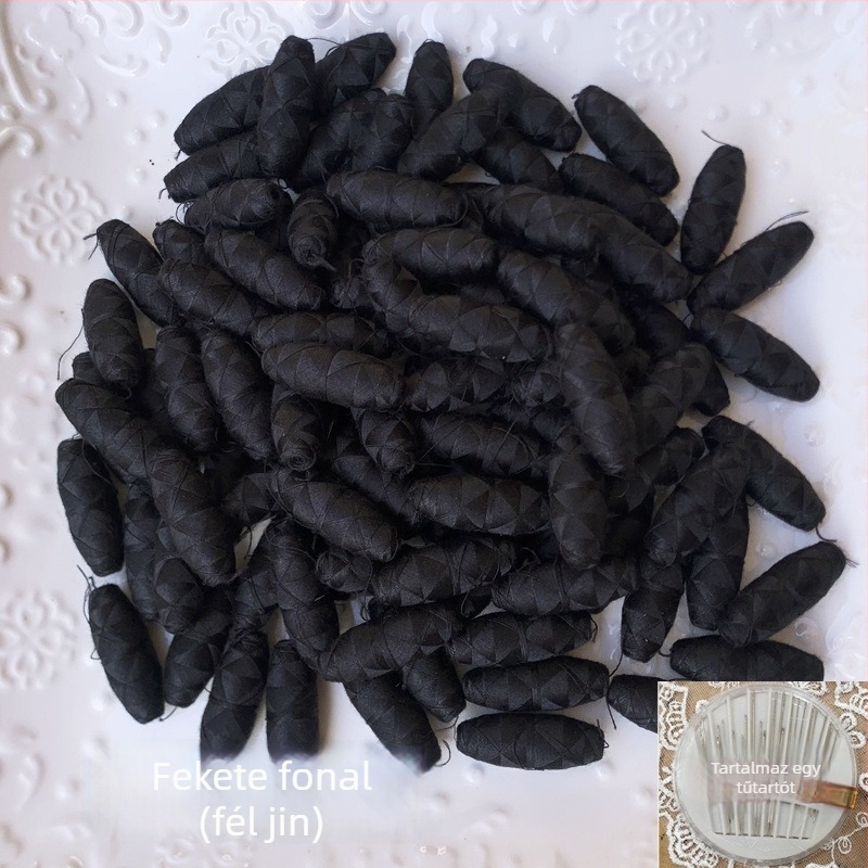 Kézi varráshoz használt cérna – mini, háztartási használatra, kis tekercs, 200 darab