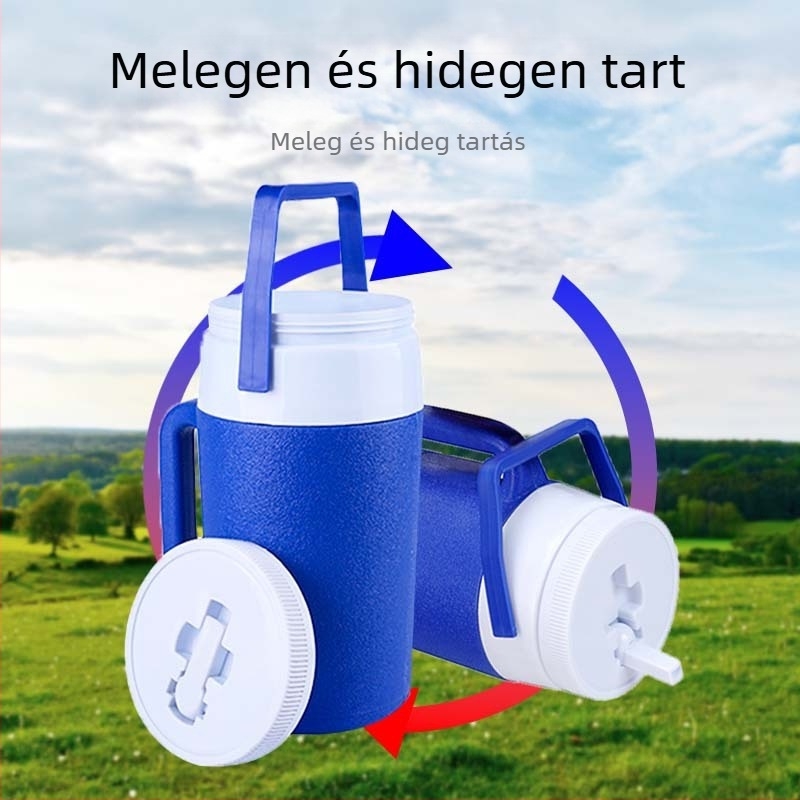 KOOYOUNG 2L PP Ice Pack — Hordozható kültéri hőszigetelt pohár gyors hűtéshez