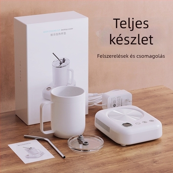 ABS pohármelegítő talp hálózati tápellátással, érintéses vezérlés, automatikus kikapcsolás nélkül