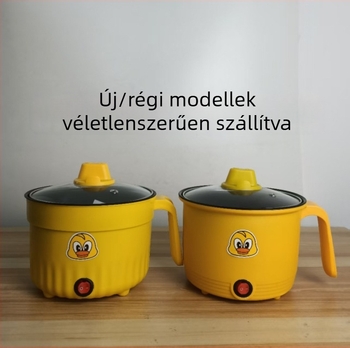 Gőzölős elektromos fazék, tapadásmentes belső, 1,3 L, 800 W-os max teljesítmény, műanyag burkolat, 1–2 személyre