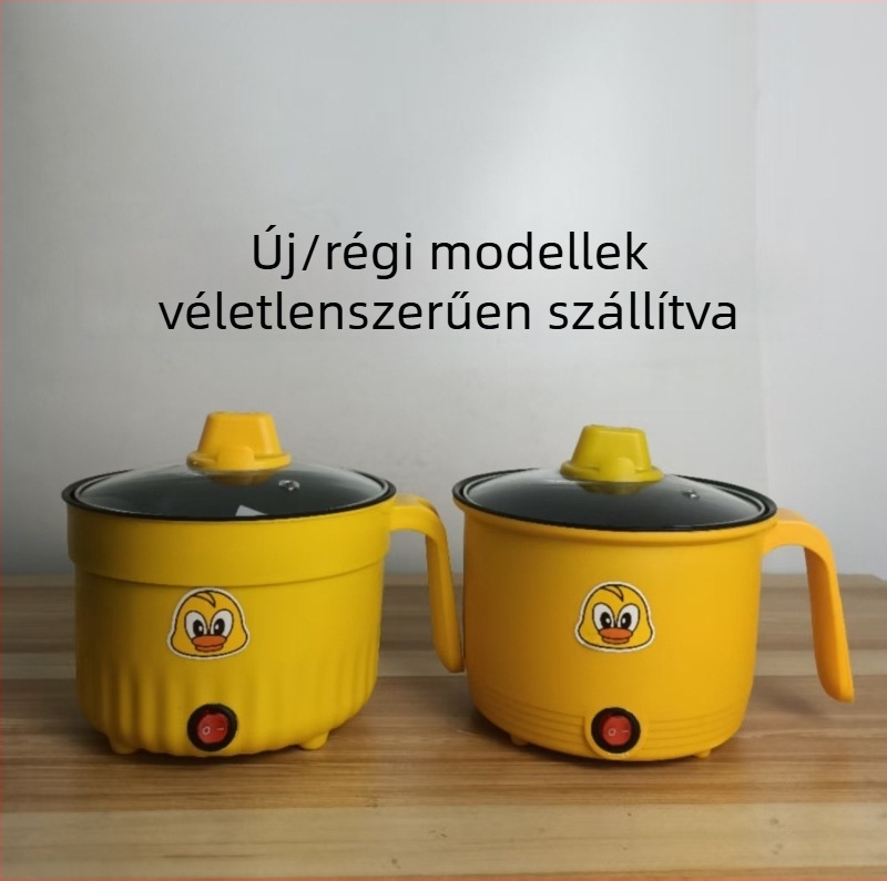 Gőzölős elektromos fazék, tapadásmentes belső, 1,3 L, 800 W-os max teljesítmény, műanyag burkolat, 1–2 személyre