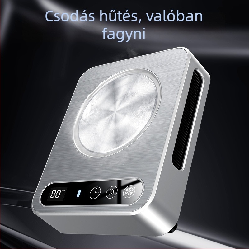 M8 hűtő pohár alátét melegítő funkcióval — USB tápegység, hűtés és melegítés, állandó hőmérséklet