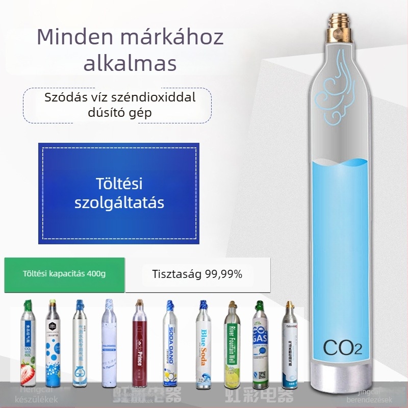 Szódavíz készülék, modell BJC, 60L kapacitás, 1W teljesítmény, kompatibilis univerzális CO2-palackkal