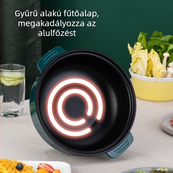 2-3 személyes elektromos forró fazék – többfunkciós főzőeszköz