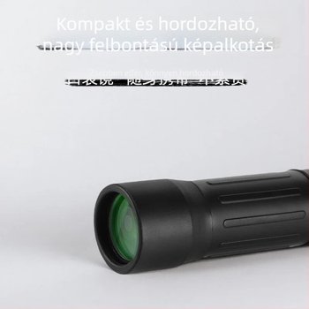 10x25-ös monokulár teleszkóp, nagy felbontású, hordozható kültéri fotózáshoz