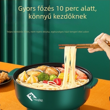 Multifunkcionális elektromos főzőedény belső rozsdamentes acél tartállyal, 3–4 L, 801–1000 W, funkciók: gőzölés, pirítás, főzés, hőmérséklet-szabályozás, száraz üzem elleni védelem