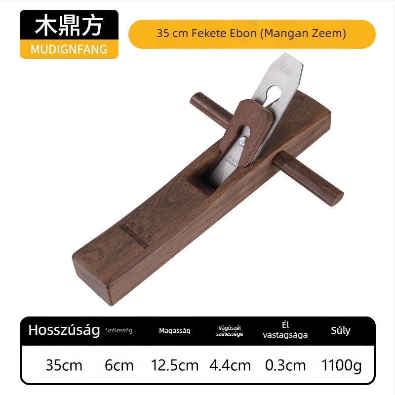 Közepes méretű sík kézi planer, Wood ding fang márka, asztalos eszköz, Oceániai piacra