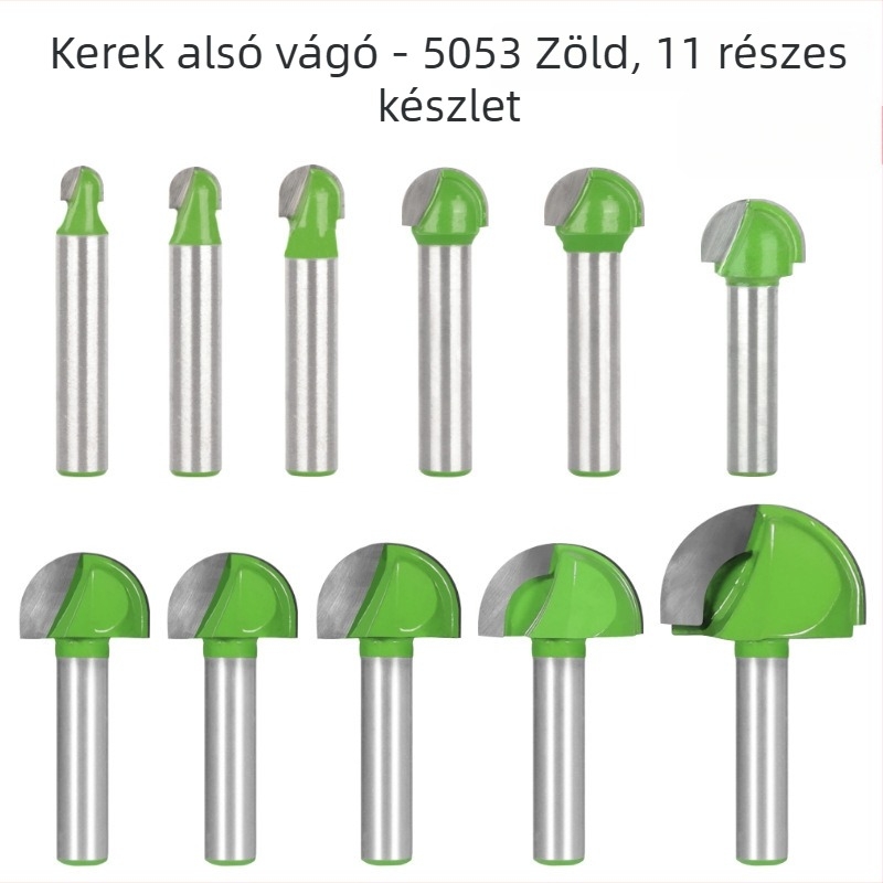Félköríves kulcsmaró, kör nyelű szár, keményötvözet, bevonattal