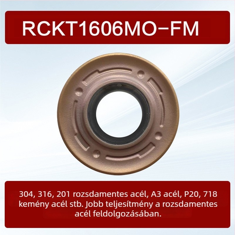 Dykay CNC körmaró RCMT1606, RDMT1605, RCMT2006 betétekkel